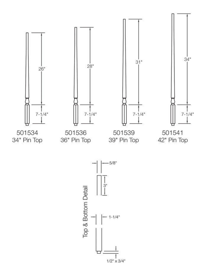 Colonial 5015 Baluster - Image 5