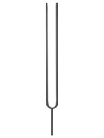 Iron Baluster 9092 - 1/2" Square - Contemporary Split Oval