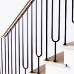 Iron Baluster 9092 - 1/2" Square - Contemporary Split Oval - Image 2