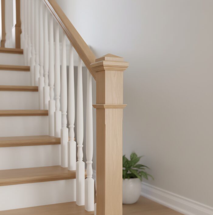 4075 Box Newel Post - Image 1